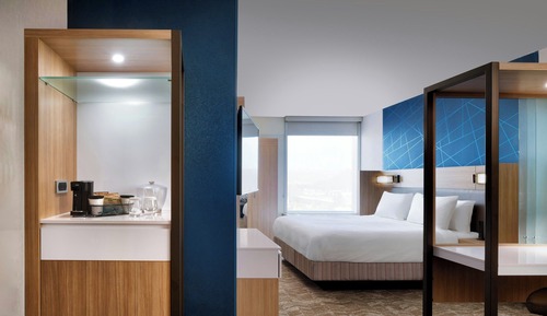 Suite, 1 King Bed (Mobility Accessible, Roll-In Shower)