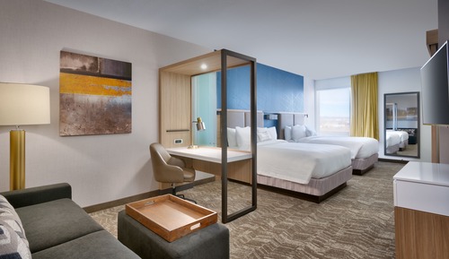 Suite, 2 Queen Beds (Mobility Accessible, Tub)