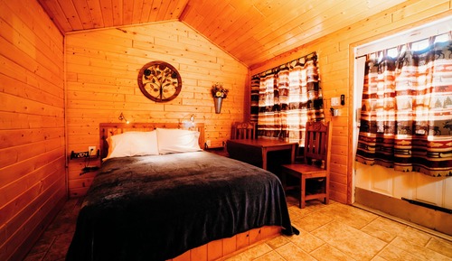Deluxe Studio Cabin - Orange