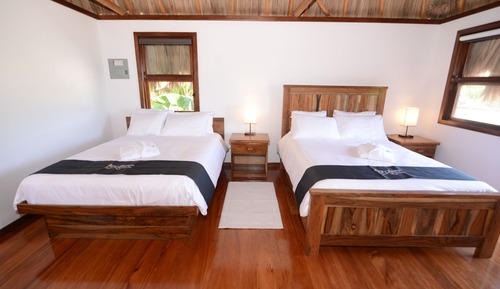 Deluxe Double Room, 2 Queen Beds, Ocean View
