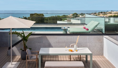 Family Penthouse, 2 Bedrooms, Non Smoking, Ocean View (Balcony)