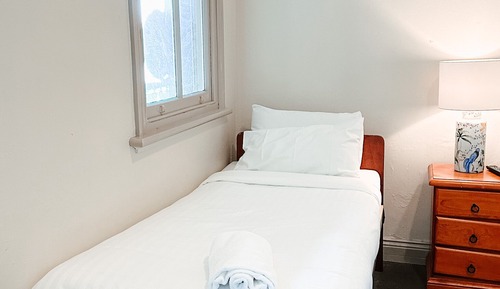 Family Room, Shared Bathroom