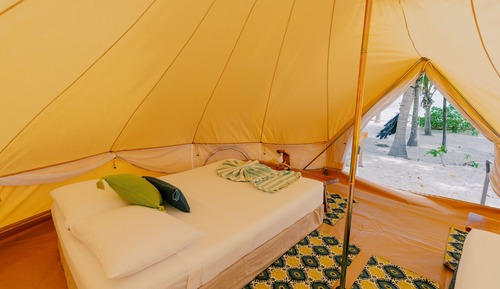 Family Tent, Pool Access, Beachfront