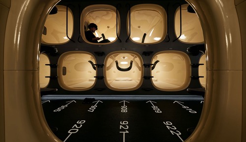 Two Sleeping Pod, Non Smoking for Male Guests
