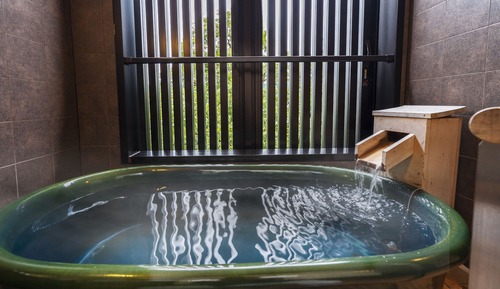Deluxe Japanese-Western style Room (With open-air bath)(Non-smoking)