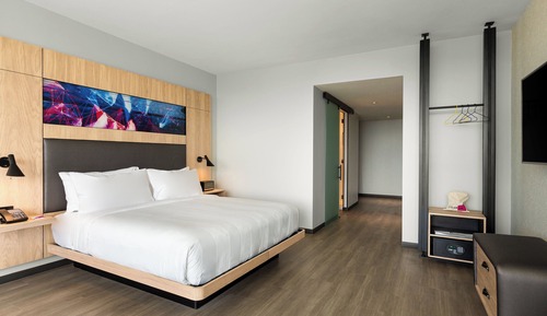 Room, 1 King Bed, City View (Mobility Accessible, Tub)