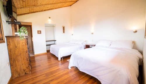 Quadruple Room, 2 Double Beds, Non Smoking, Mountain View