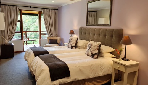 Comfort Twin Room, 2 Twin Beds, Terrace, Garden View