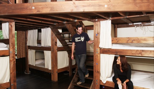 Shared Dormitory, Mixed Double bedded Dorm for single or double occupancy (1 Double Bed in 9 Double 