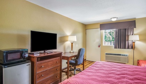 Standard Room, 1 King Bed, Refrigerator & Microwave