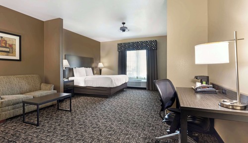 Suite, 1 King Bed, Accessible, Refrigerator & Microwave (with Sofabed)
