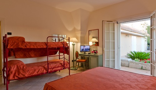 Quadruple Room, Pool Access