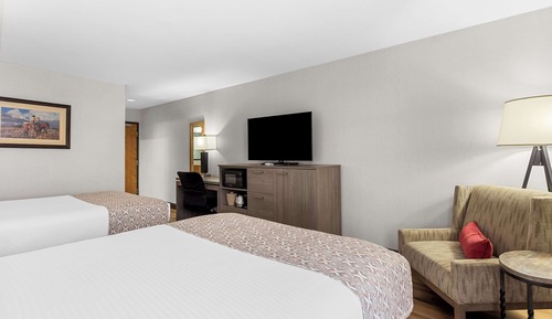 Standard Room, 2 Queen Beds, Non Smoking, Refrigerator