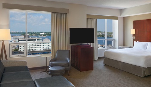 Studio, 1 King Bed with Sofa bed, Harbor View