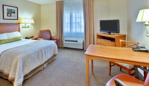 Studio Suite, 1 Queen Bed, Accessible (Communications, Roll-In Shower)