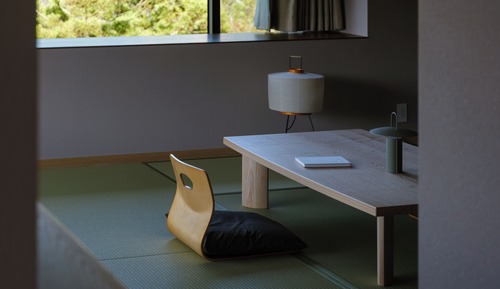Deluxe Corner Twin Room with Tatami Area and Mountain View - East Tower - Non-Smoking