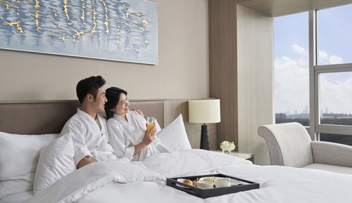 Business Room, 1 King Bed, City View