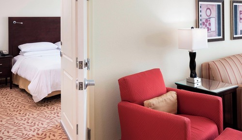 Suite, 1 Bedroom (Mobility/Hearing Access, Roll-In Shwr)