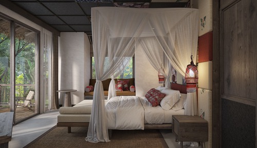 One Bedroom with Bathtub Villa