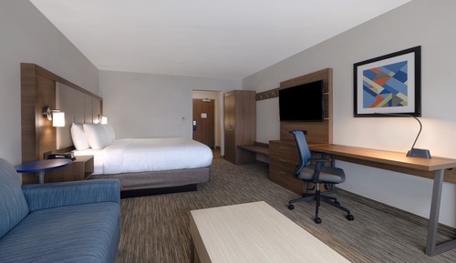 Suite, 1 King Bed with Sofa bed, Accessible (Comm)