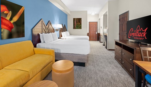 Suite, Multiple Beds (Double Queen Suite Balcony)