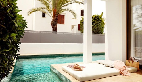 Double Room, Terrace (White Swim-Up)