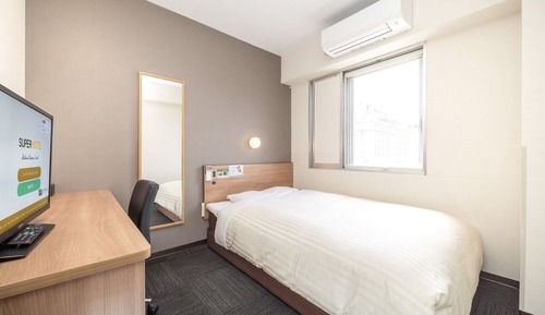[New Building] 140cm Double Bed Room, Non Smoking