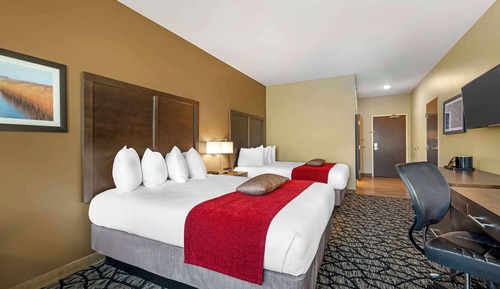 Standard Room, 2 Queen Beds, Accessible, Refrigerator & Microwave