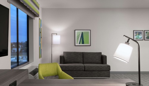 Suite, 1 King Bed, Accessible