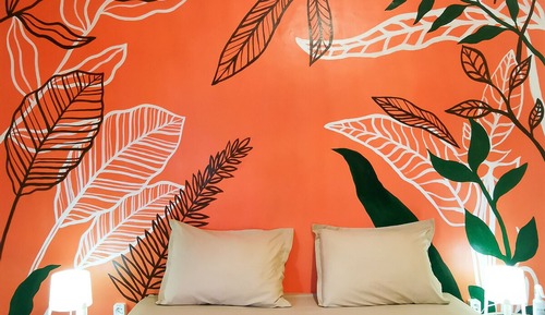 Double Room, Shared Bathroom (AC)