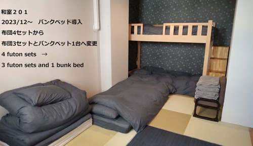 Japanese Style Room for 4 Guests with Toilet