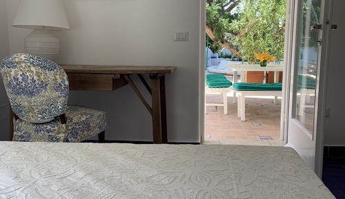 Standard Double Room, Terrace, Garden View