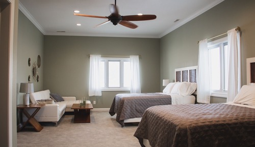 Deluxe Room, 2 Queen Beds, Private Bathroom