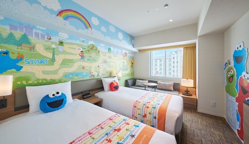 Concept Room - Enjoy Sesame Street as a Family, Non Smoking with Onsen ticket