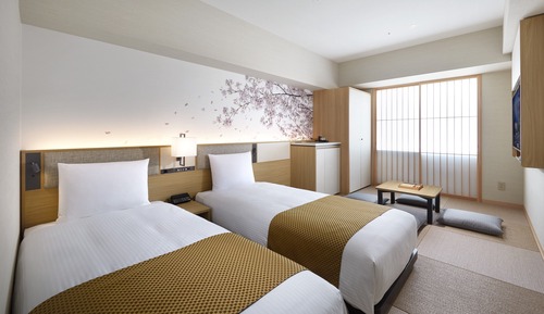 Twin Room with Tatami Area, Non Smoking