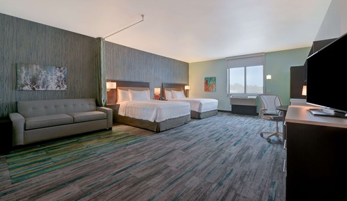 Studio, 2 Queen Beds, Accessible, Bathtub (Mobility & Hearing)