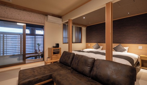Shione 101, Japanese-Western Room with Open-Air Bath, Non smoking
