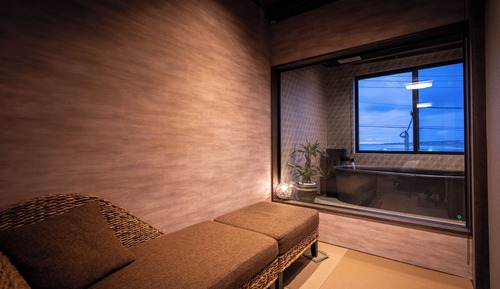 Rumi 201 or Kouka 205, Japanese-Western Room with Ocean View Bath, Type A, Non smoking