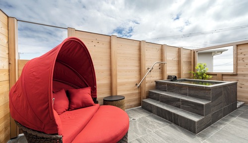 Karoku 206, Japanese Room with Open-Air Bath - 15 Tatami Mat Room, Non smoking