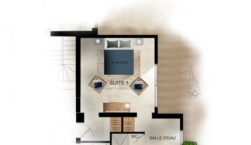 Double Room, Terrace (Rocca Pina)