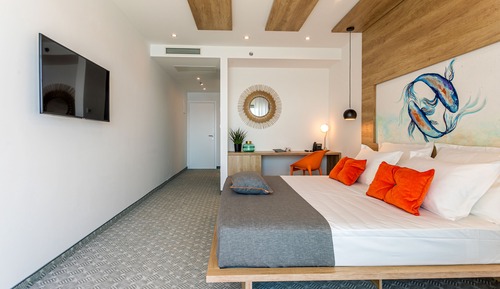 Standard Double Room, Balcony, Sea View