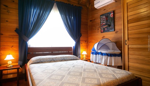 Deluxe Cabin, Terrace, Garden Area