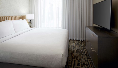 Suite, 1 King Bed, Accessible (Roll-In Shower)