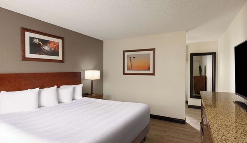 Standard Room, 1 King Bed, Non Smoking, Courtyard View