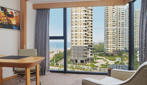 Deluxe Room, 2 Double Beds, Ocean View