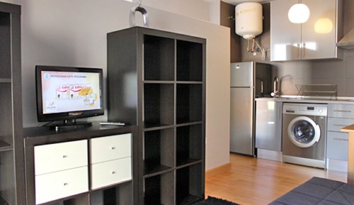 Studio, 1 Double Bed with Sofa bed, Kitchen