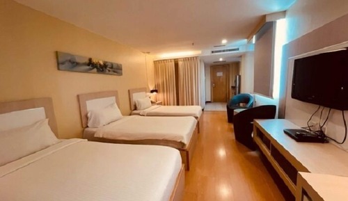 Deluxe Triple Room, 3 Twin Beds, Balcony
