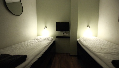Double Room, Shared Bathroom (No Windows)