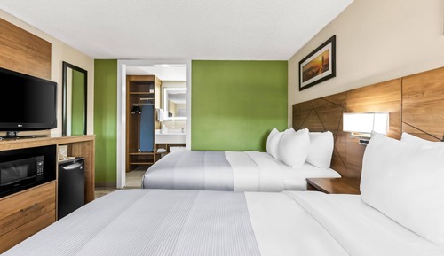 Standard Room, 2 Double Beds, Non Smoking