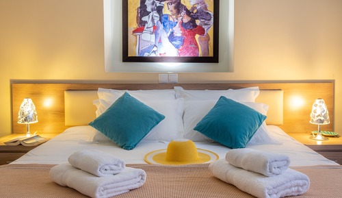 Superior Apartment, 1 Bedroom, Pool Access, Sea View (S7)